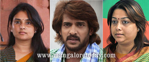 Mandya to witness star-studded battle between Ramya, Upendra and Rakshitha 